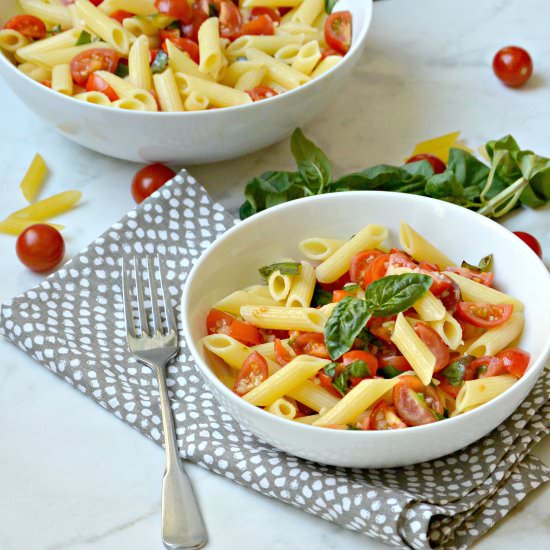 Cherry Tomato Penne Pasta