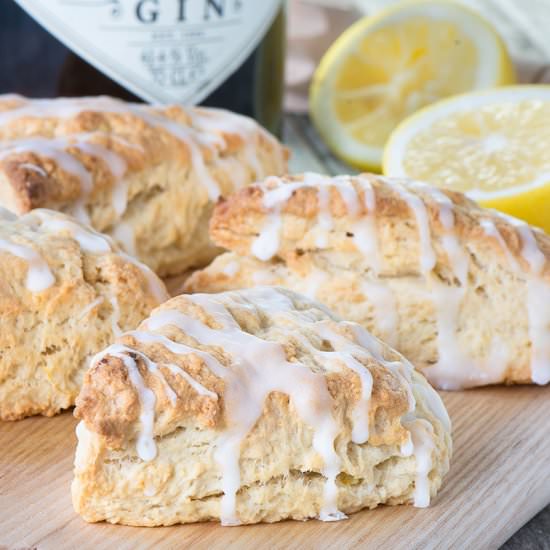 Gin & Lemon Scones