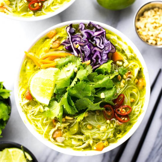 Thai Green Curry Chicken Vermicelli