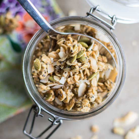 Toasted Coconut Granola