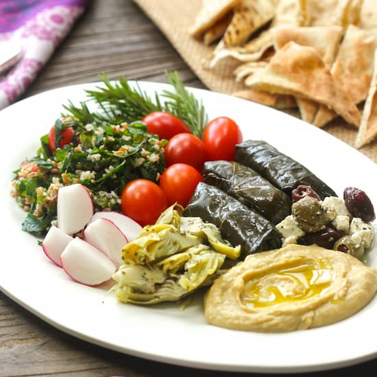 A Mezze Platter