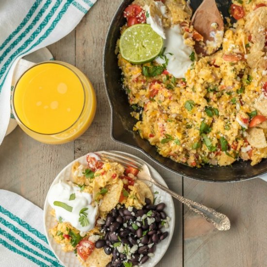 Cheesy Migas