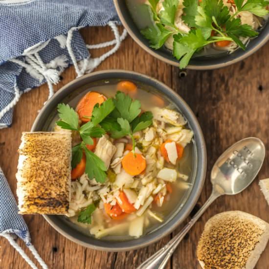 Homemade Chicken Noodle Soup