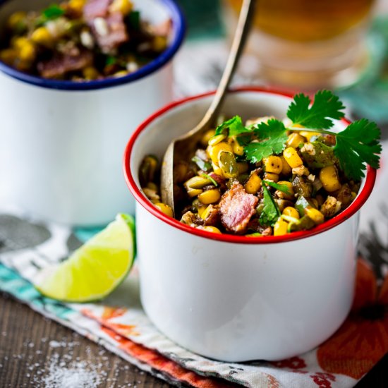 Loaded Mexican Street Corn Saute