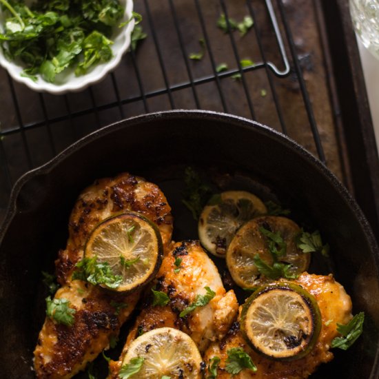 Easy lime chicken recipe