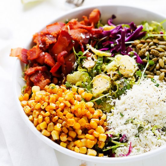 Shaved Brussels Sprouts Salad