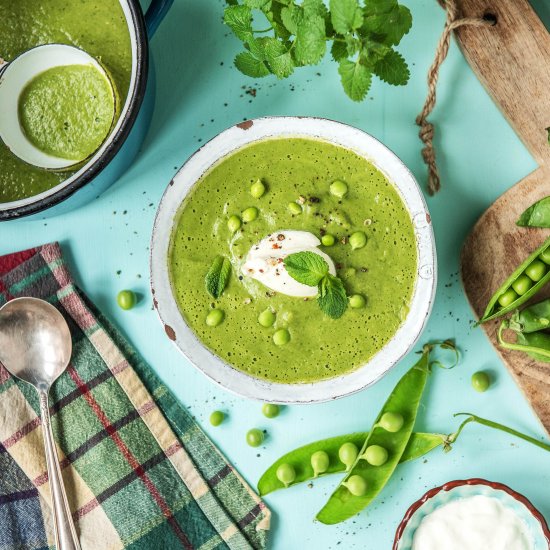 Pea Soup With Mint