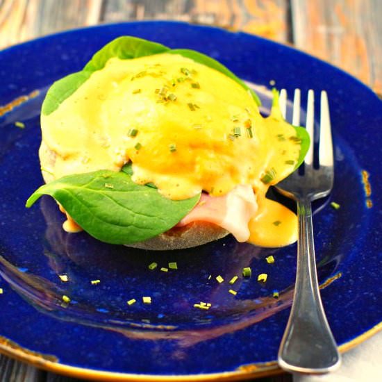 Red Pepper & Artichoke Benedict