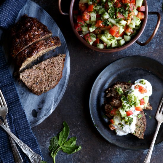 Lamb Kefta Meatloaf