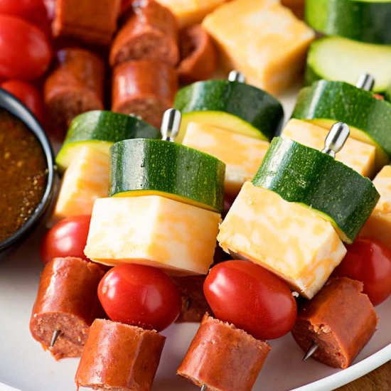 Easy Sausage Skewers