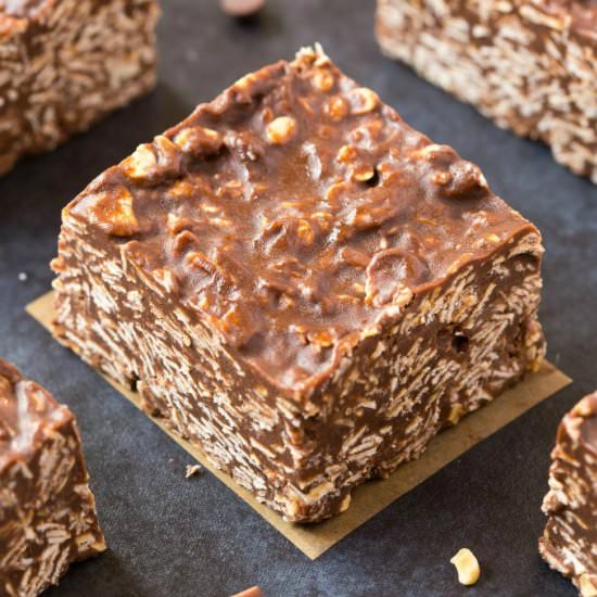 No Bake Chewy Bars