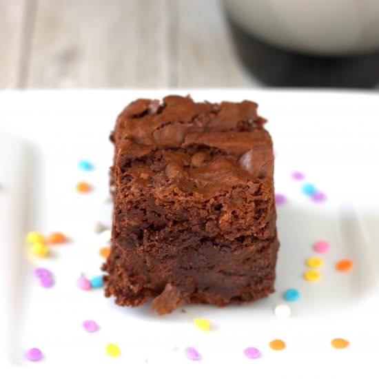 High Altitude Gluten Free Brownies