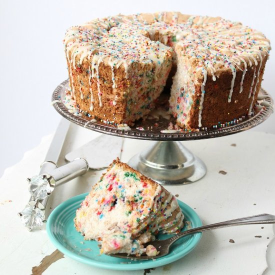 Funfetti Angel Food Cake