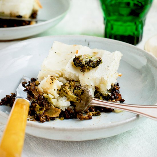 Black Lentil Shepherd’s Pie