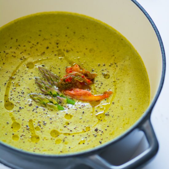 Vegan Asparagus Soup