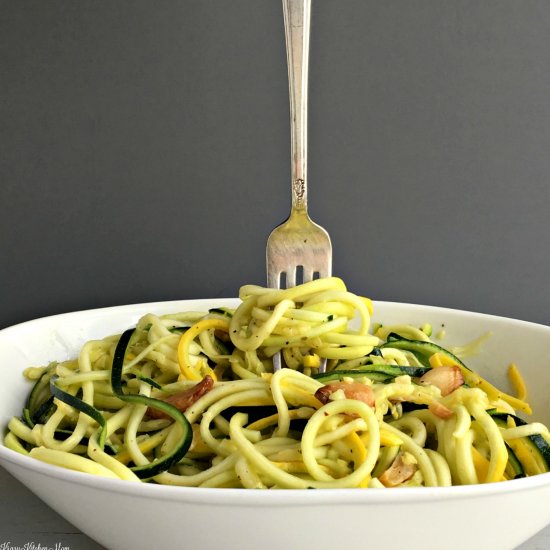 Zucchini and Yellow Squash Zoodles