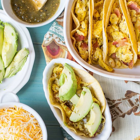 Breakfast Tacos For A Crowd