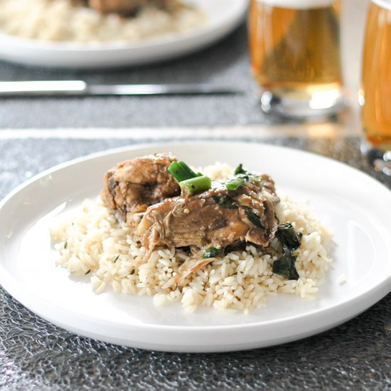 Stewed Spicy Basil Chicken