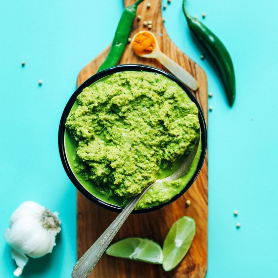 Easy Green Curry Paste