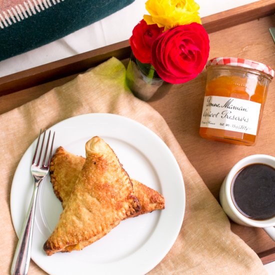 Apricot Jam Turnovers