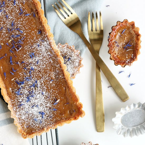 Earl Grey Custard Tart