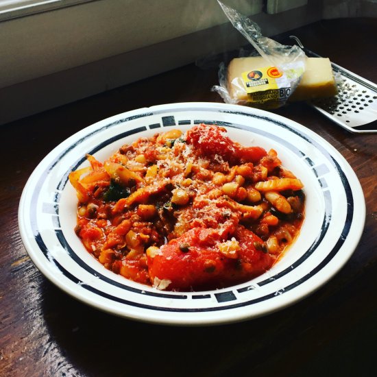 Tuscan Tomato & White Bean Stew