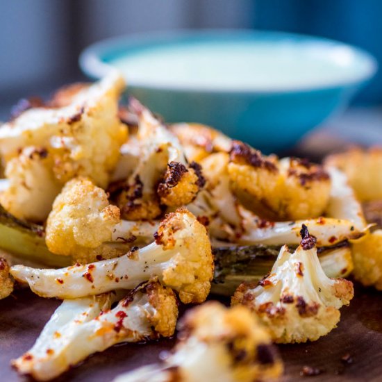 Cauliflower with Dip Sauce