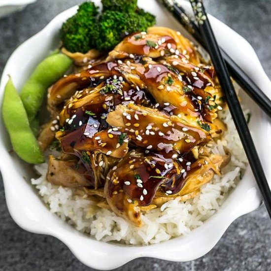 Slow Cooker Teriyaki Chicken