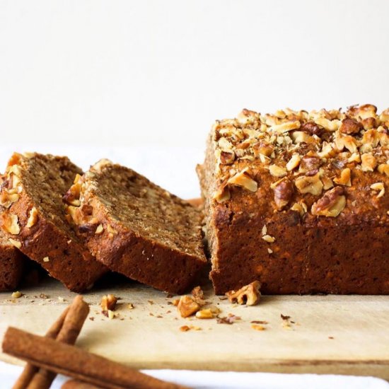 Chai Spiced Walnut Banana Bread