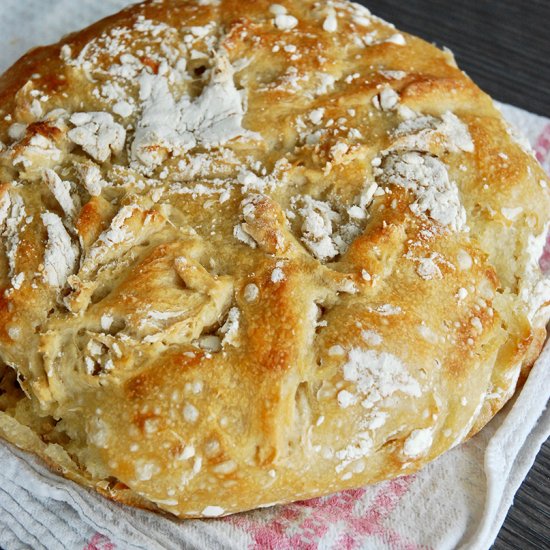 Homemade Bread without Kneading