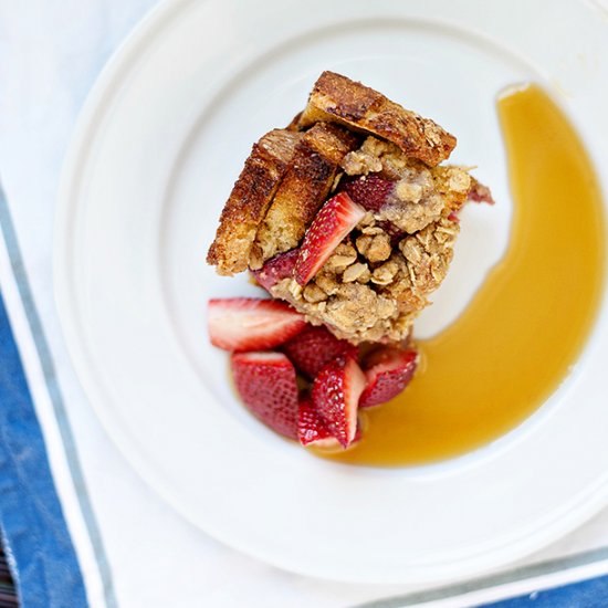 Baked Strawberry French Toast