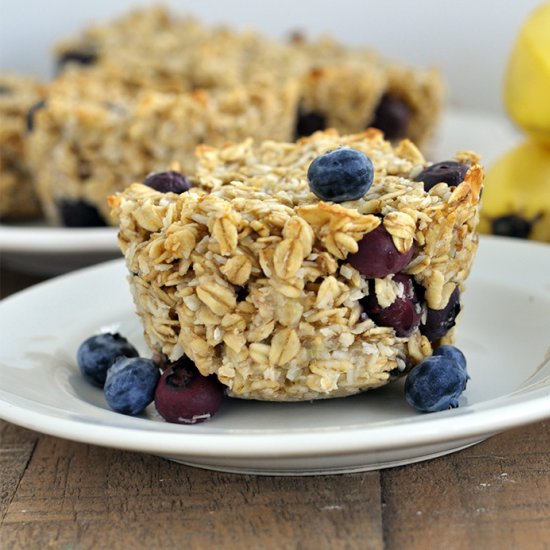 Blueberry Baked Oatmeal