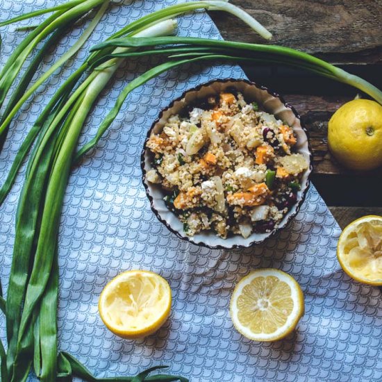 Sweet Potato Couscous Salad