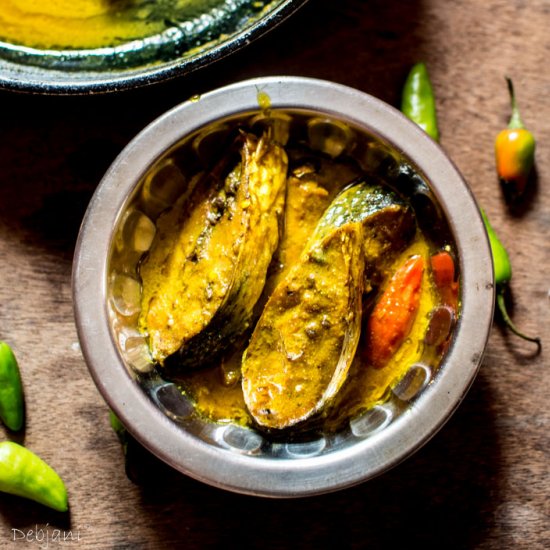 Hilsa Fish in Mustard Gravy