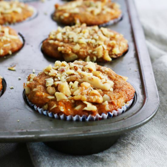 Moist Sweet Potato-Spice Muffins