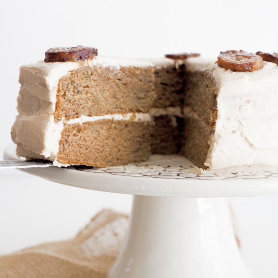 Banana Cake w/Brown Butter Frosting