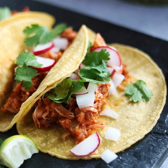 Vegan Jackfruit Al Pastor Tacos