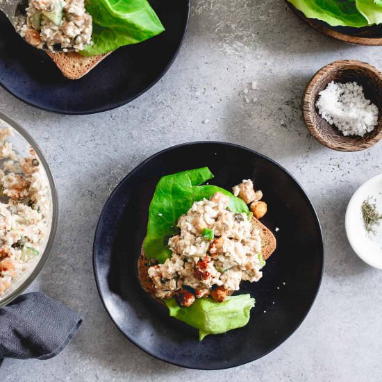 Dijon Dill Salmon Salad