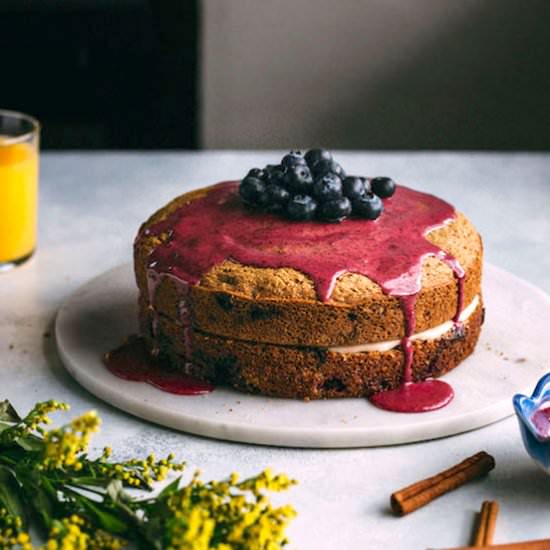 Blueberry Brunch Cake