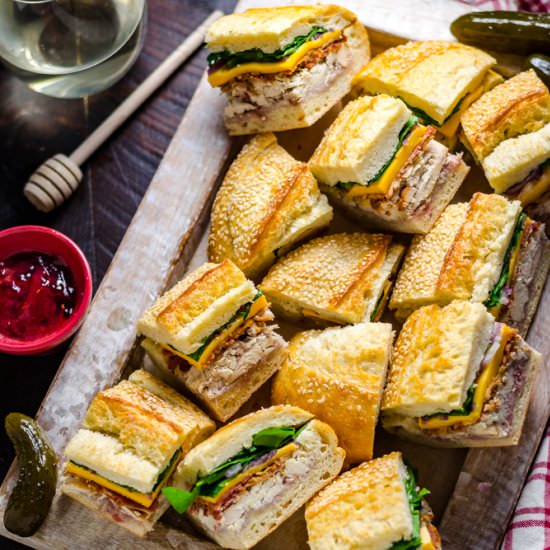 Pressed Picnic Sandwiches