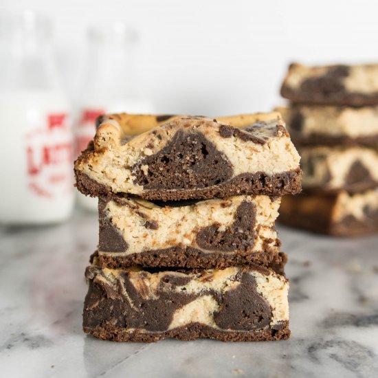 Espresso Cheesecake Brownies