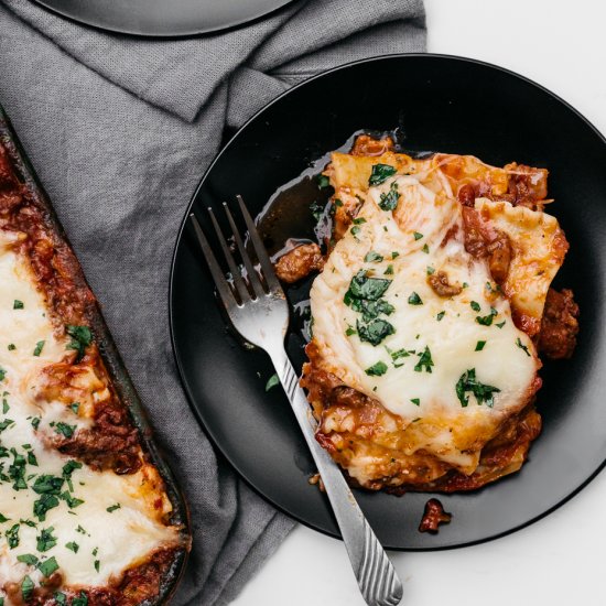 Four Cheese Lasagna