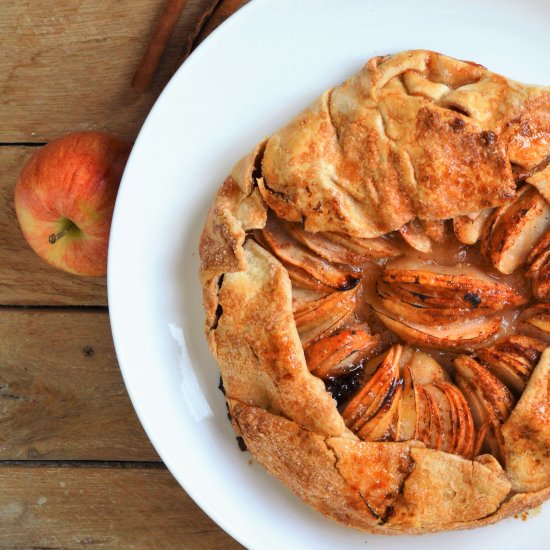 Fun and Easy Apple Calvados Galette