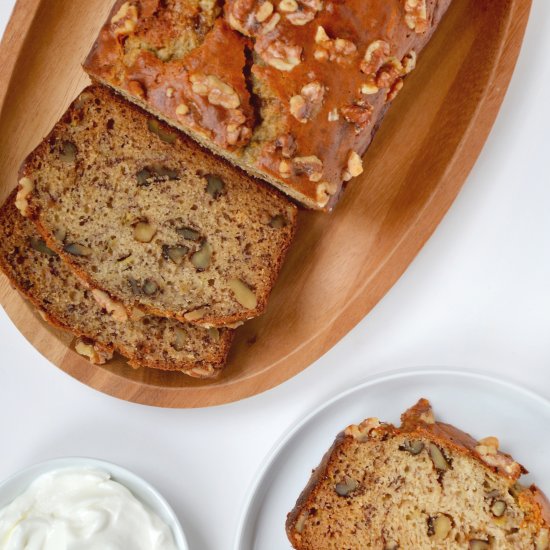 Greek Yogurt Banana Bread