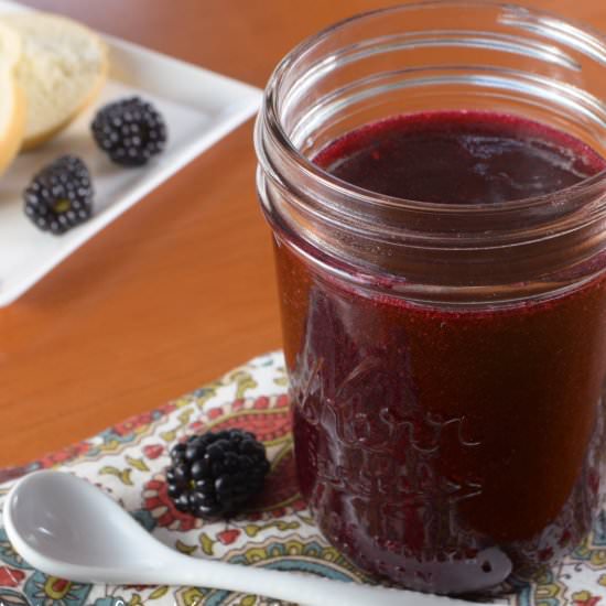 Seedless Blackberry Freezer Jam