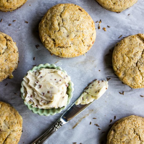 Rye Scones with Bacon & Jarlsberg