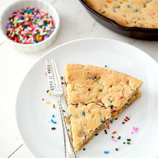 Funfetti Skillet Cookie