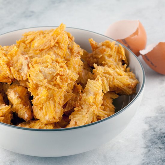 Deep-fried Potato Chip Chicken