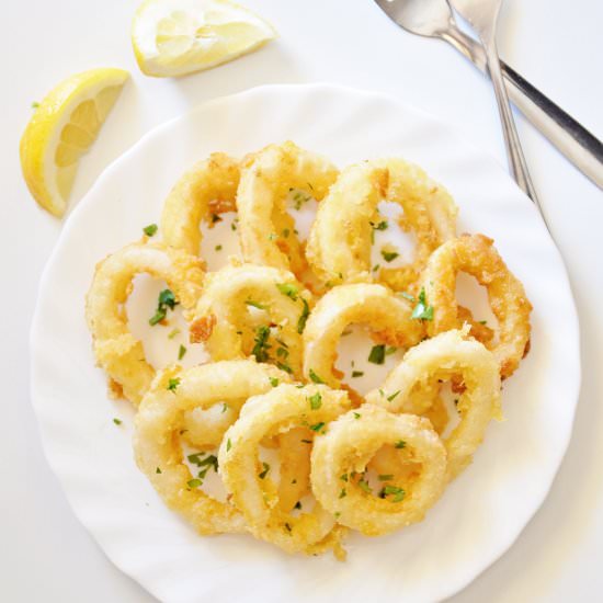 Andalusian Style Calamari