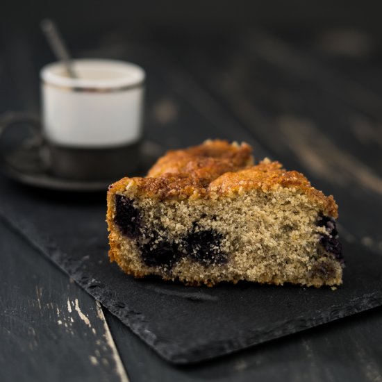 Blueberry Coffee Cake (Vegan/GF)